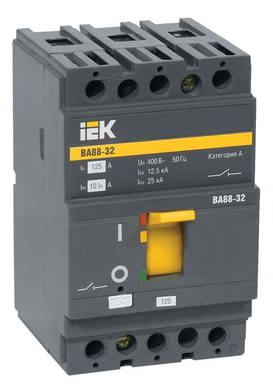 Авт. выкл. ВА88-32  3Р  80А  25кА | SVA10-3-0080-R | IEK — IEK (ИЭК)