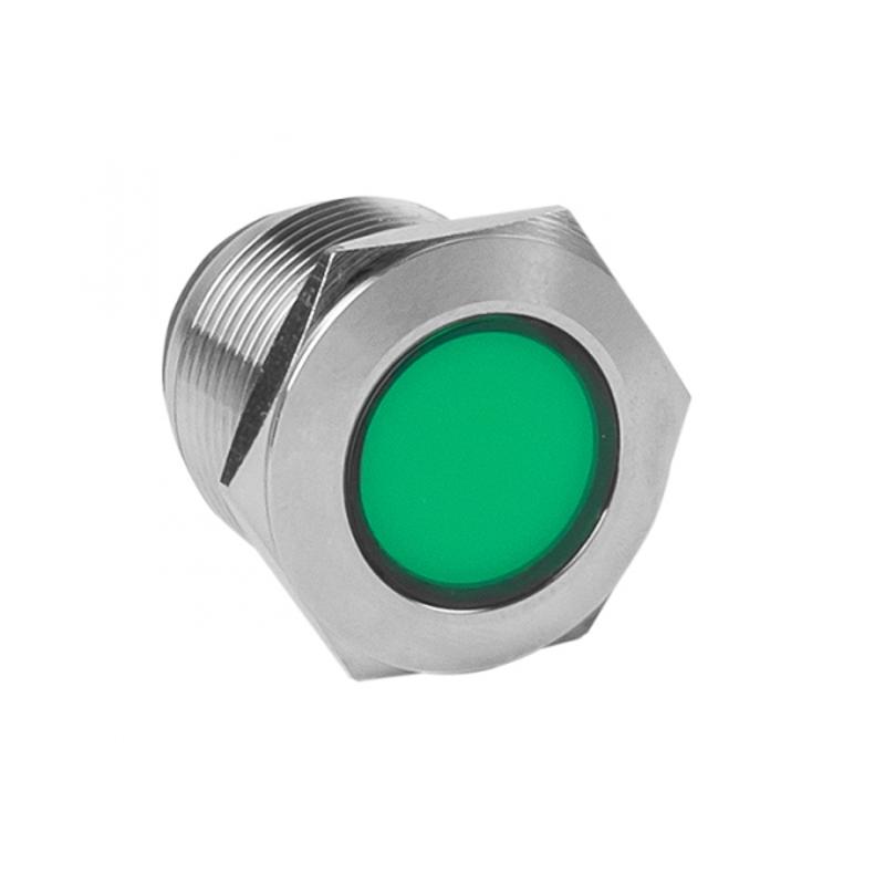 Лампа зеленая сигнальная S-Pro67 19 мм 230В PROxima | s-pro67-321 | EKF — EKF