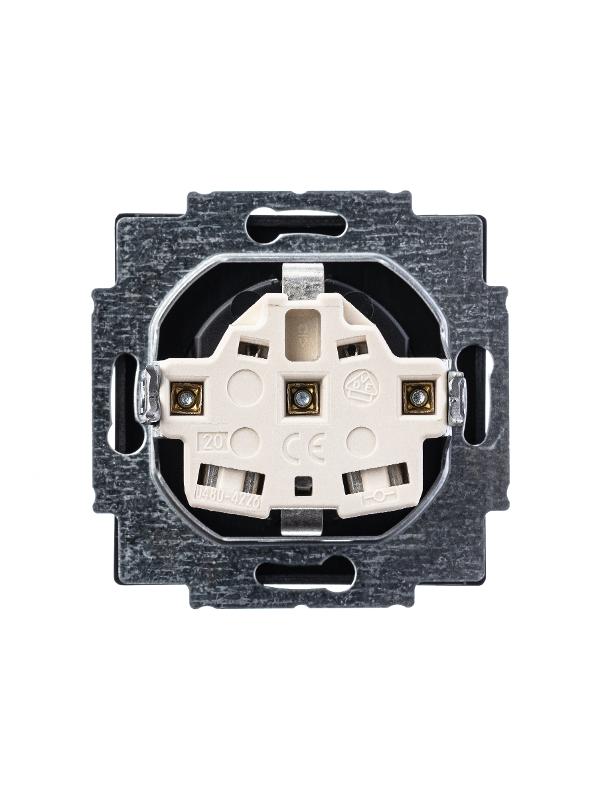 Розетка SCHUKO 16А 250В, серия solo/future, цвет антрацит | 2011-0-6215  | 2CKA002011A6215 | ABB — миниатюра 4