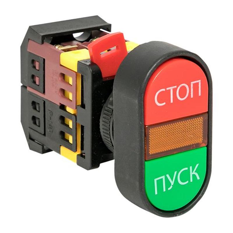 Кнопка APBB-22N "Пуск-Стоп" овальная 24В NO+NC EKF PROxima | pbn-apbb-o-24 | EKF — миниатюра 13