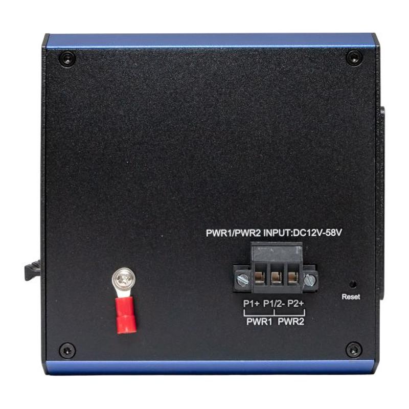 Промышленный неуправляемый коммутатор U-4GX/SFP-24GTP, 4 порта 1000Base-X SFP, 24 порта 10/100/1000Base-T(X) RJ45 c PoE, монтаж на динрейку TSX |TSX-U — миниатюра 20