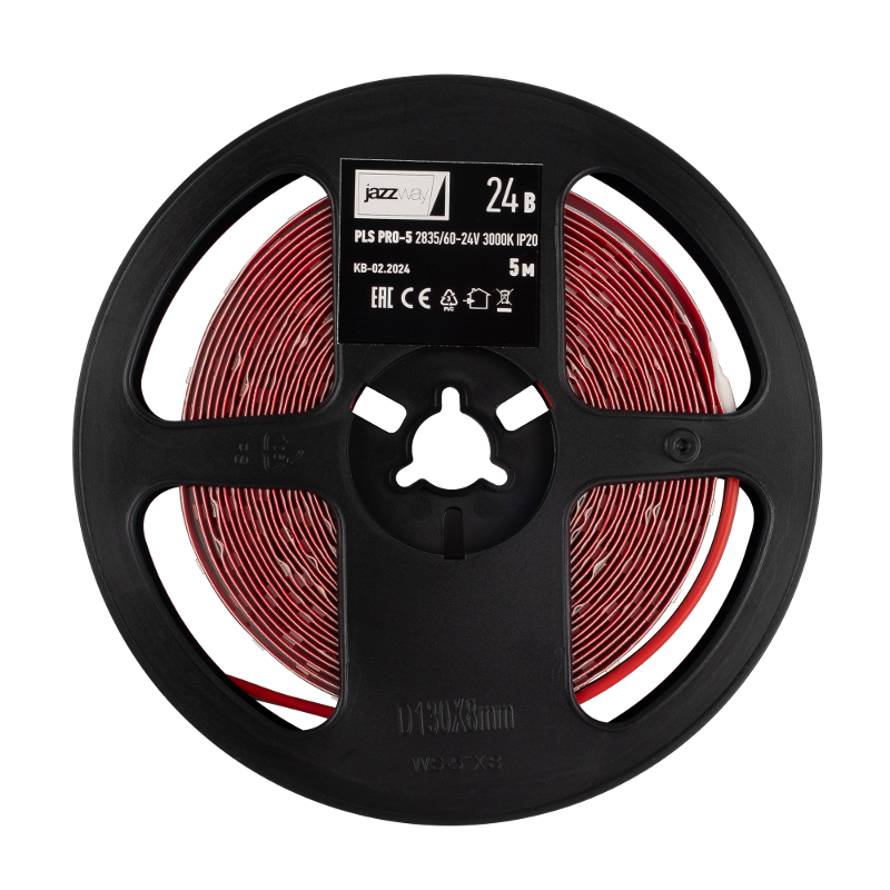 Лента светодиодная  PLS PRO-5 2835/ 60-24V 3000K  6W/m IP20-5m  | .5055698 | Jazzway — фото 1 | Sento