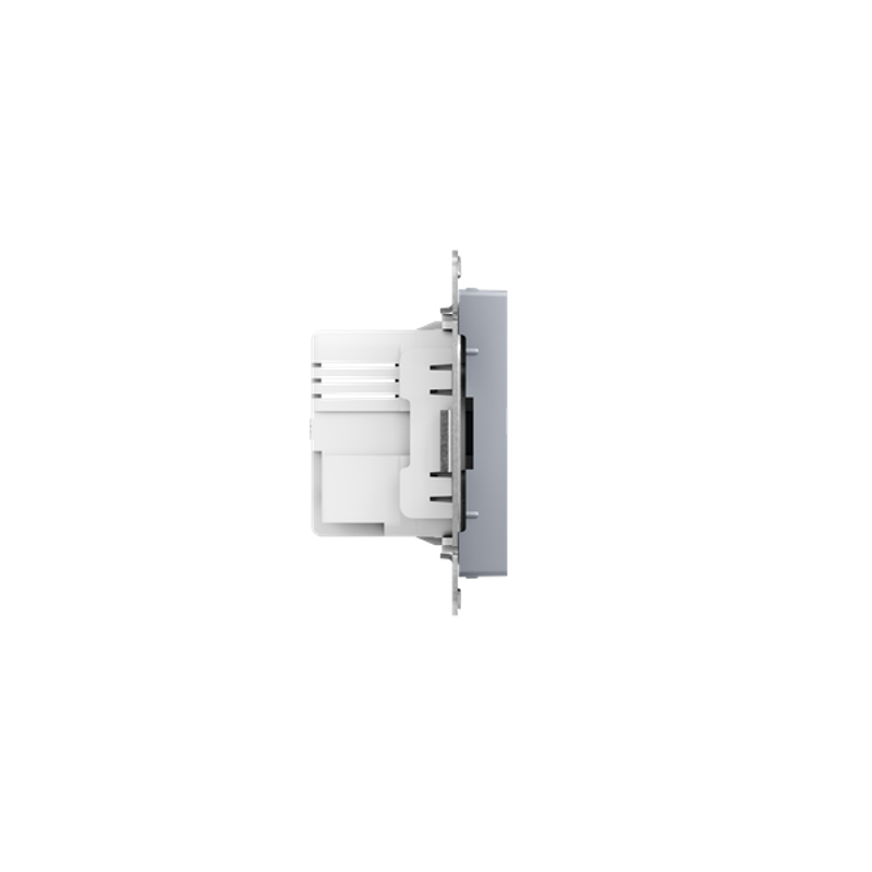 Механизм розетки USB-C - 2шт, алюминий Эпика EKF | UP1-SOA-2USBC | EKF — миниатюра 3