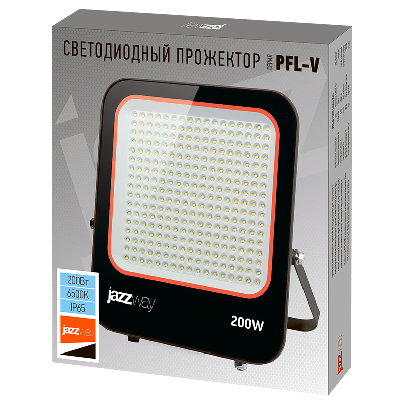 Прожектор светодиодный PFL- V 200w 6500K IP65 Jazzway | .5039797 | Jazzway — миниатюра 4