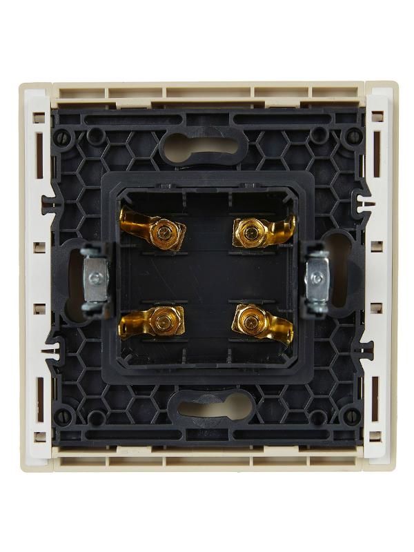 FORTE&PIANO Аудиорозетка 4-местная FP439 ваниль | FP-S40-K10 | IEK — миниатюра 3