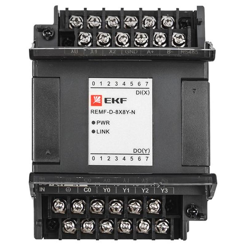 Модуль дискретного в/в REMF 8/8 N PRO-Logic | REMF-D-8X8Y-N | EKF — миниатюра 18
