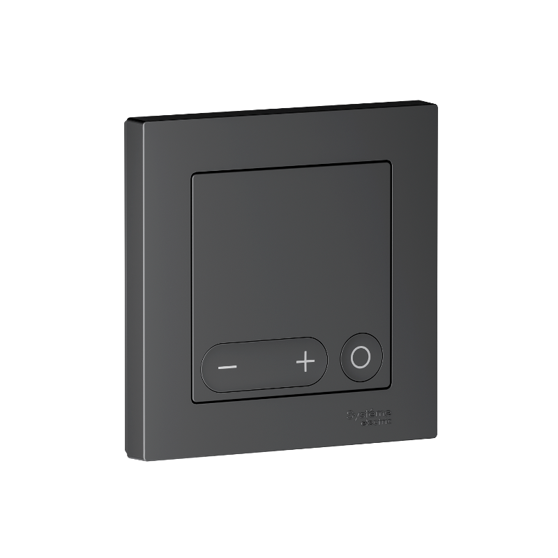 AtlasDesign SMART Черный Термостат программируемый для электрического теплого пола, Zigbee, 16 А, механизм | ATN001038Z | SE — миниатюра 4