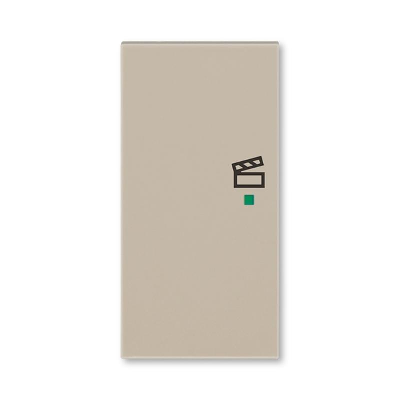 ABB Levit Кофе макиато Клавиша 2-ая левая с символом сцены free@home | 6220H-A02103 18 | 2CHH622103A4018 | ABB — ABB