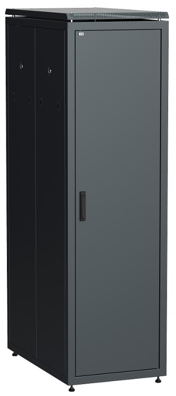 Шкаф сетевой 19" LINEA N 33U 600х1000 мм металлические двери черный | LN05-33U61-MM | ITK — фото 1 | Sento