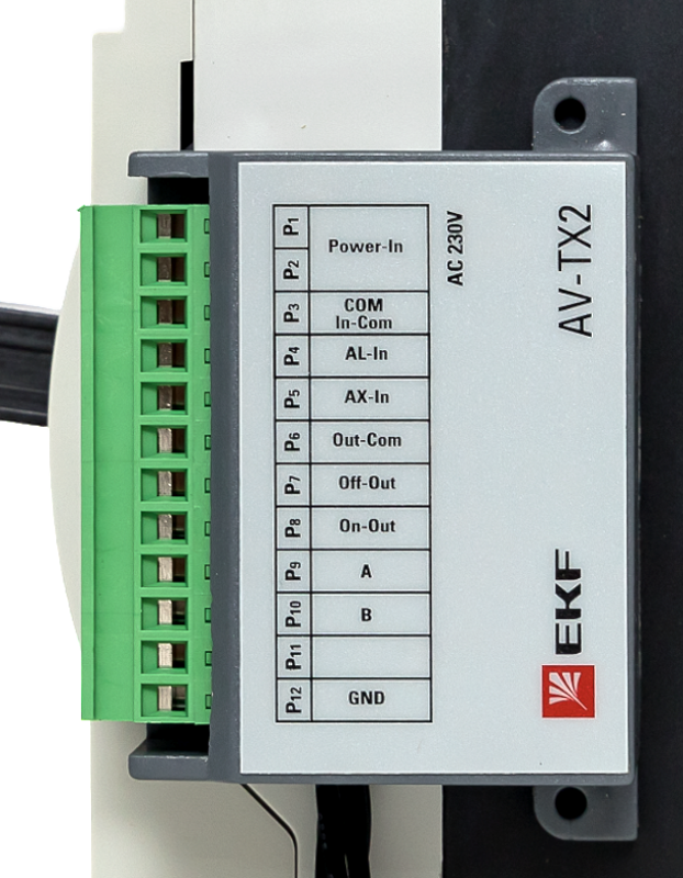 Коммуникационный блок ModBus RTU для ETU x.2 AV POWER-3 AVERES | mccb-3-modbus-av | EKF — EKF