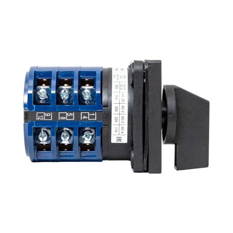 Переключатель кулачковый ПК-1-102 32А 2P «0-1-2-3» IP65 | pk-1-102-32-65 | EKF — миниатюра 13