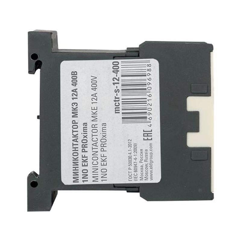 Миниконтактор МКЭ 12А 400В 1NO EKF PROxima | Mctr-s-12-400 | EKF — миниатюра 9