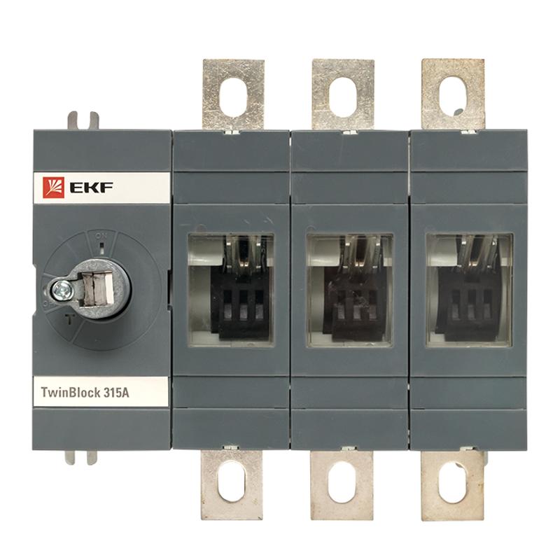 Рубильник 315A 3P без рукоятки управления TwinBlock | tb-s-315-3p | EKF — миниатюра 2