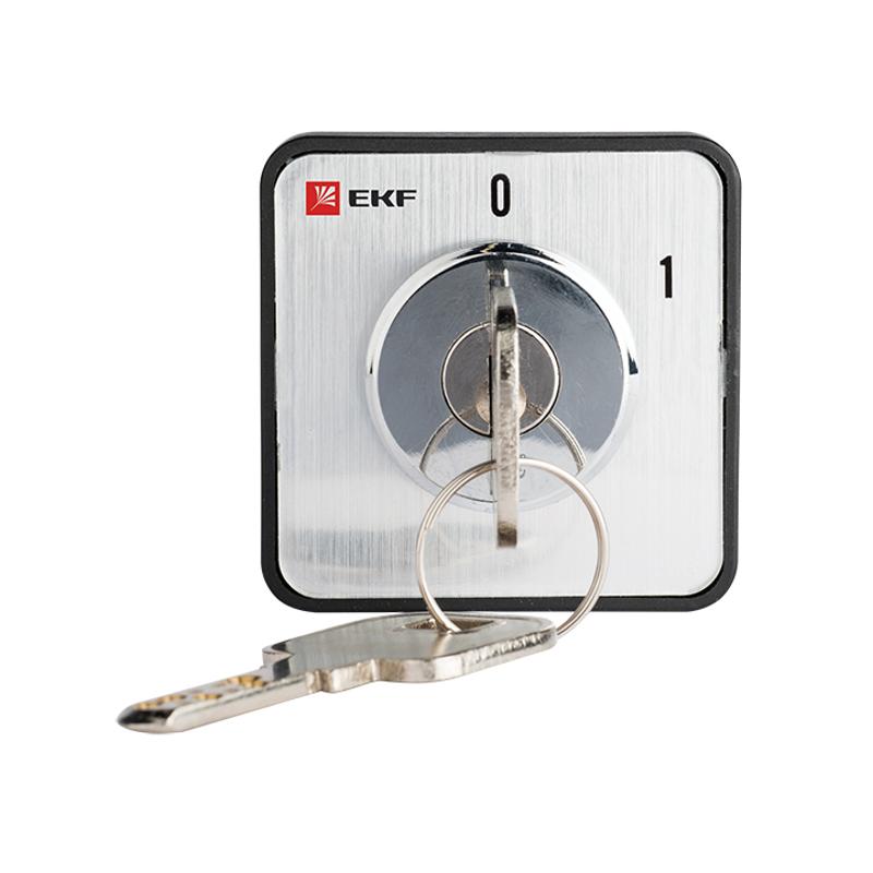ПК-1-112 25А 2P «0-1» с ключом  |  pk-1-112-25 |  EKF  — миниатюра 3