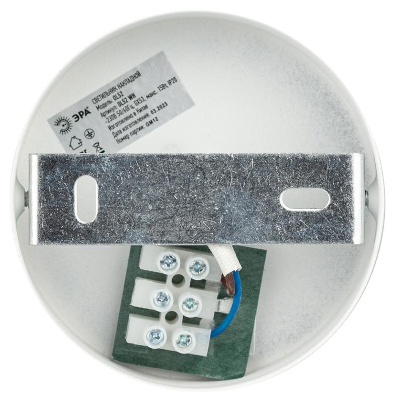 Светильник настенно-потолочный спот  OL52 WH под лампу GX53 белый IP20 | Б0059806 | ЭРА — миниатюра 3
