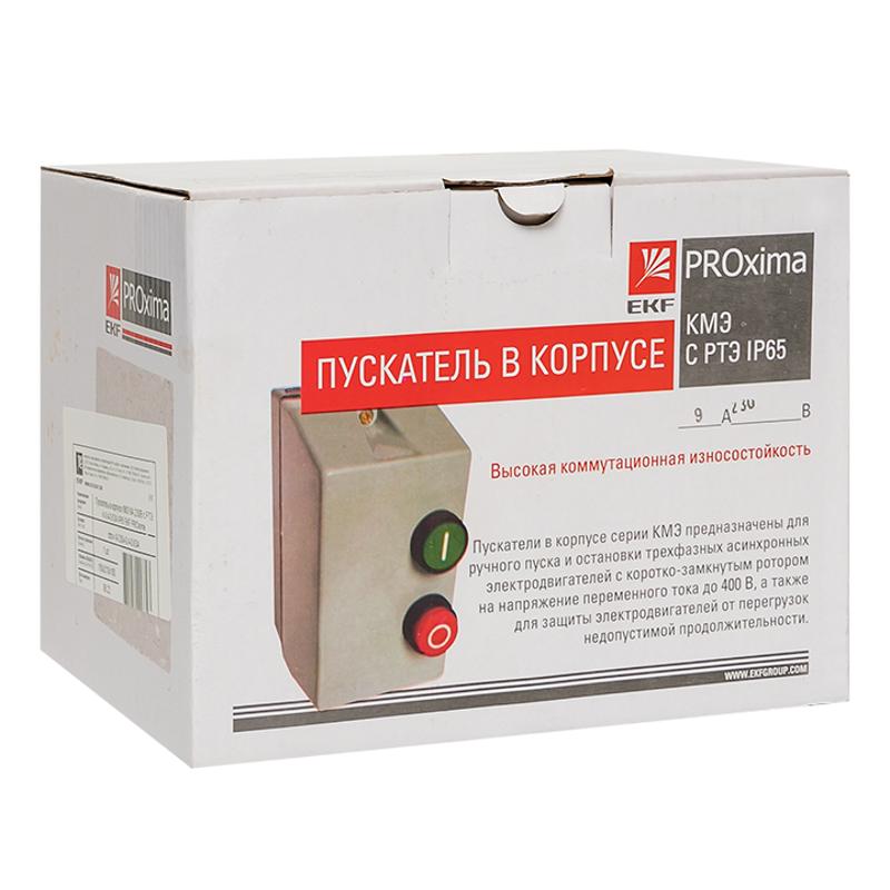 Пускатель в корпусе КМЭ 9А 230В с РТЭ Ir-4-6А IP65 EKF PROxima | ctrp-r-9-230v-4-6A | EKF — миниатюра 7
