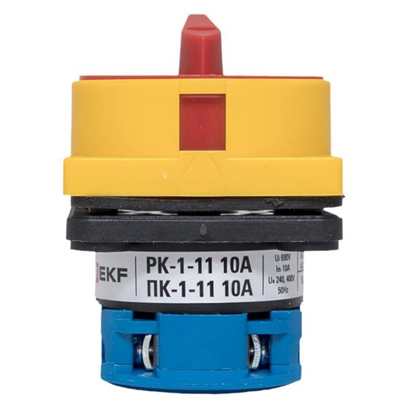 Переключатель кулачковый ПК-1-11 10А 1P "0-1" с блокировкой IP65  PROxima |pk-1-11-10-a65| EKF — миниатюра 12