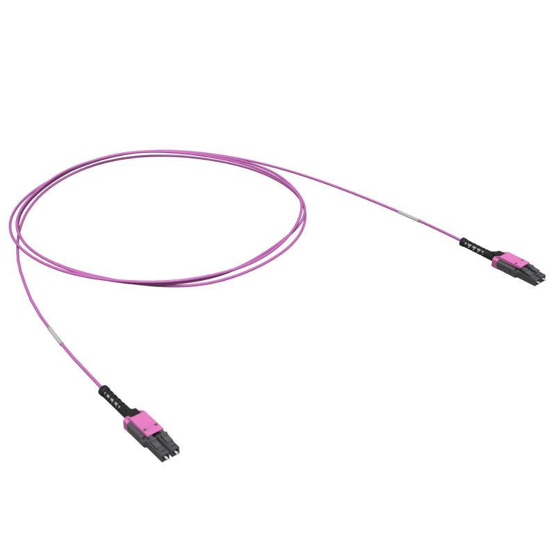Патчкорд 2ОВ 50/125 OM4, LC Duplex Uniboot/LC Duplex Uniboot, 5м | RNPCUL4AB05 | DKC — DKC (ДКС)