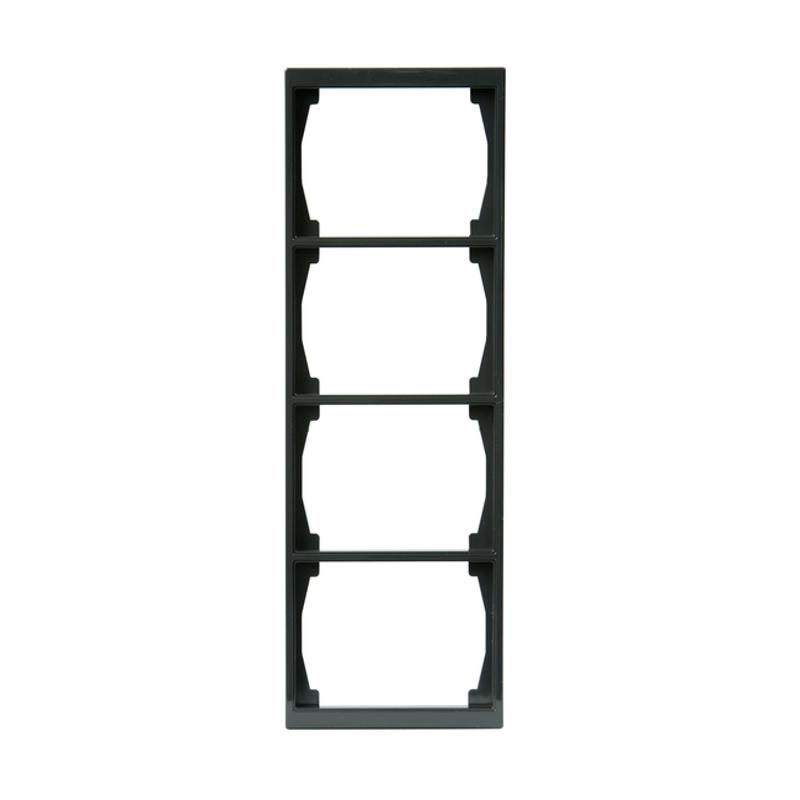 Рамка 4-постовая, 100мм серия Impressivo, антрацит | 1724F100-81  | 2TKA000403G1 | ABB — ABB