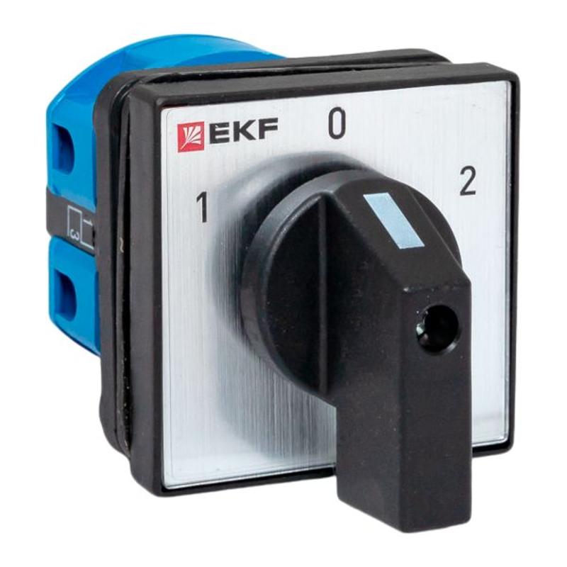 Переключатель кулачковый ПК-1-21 25А 1P «1-0-2» IP65 | pk-1-21-25-65 | EKF — EKF