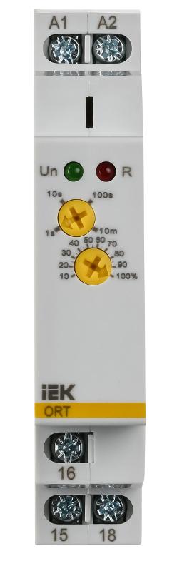 Реле задержки выключения при снятии питания ORT. 12-240 В AC/DC  | ORT-D-ACDC12-240V | IEK — миниатюра 2