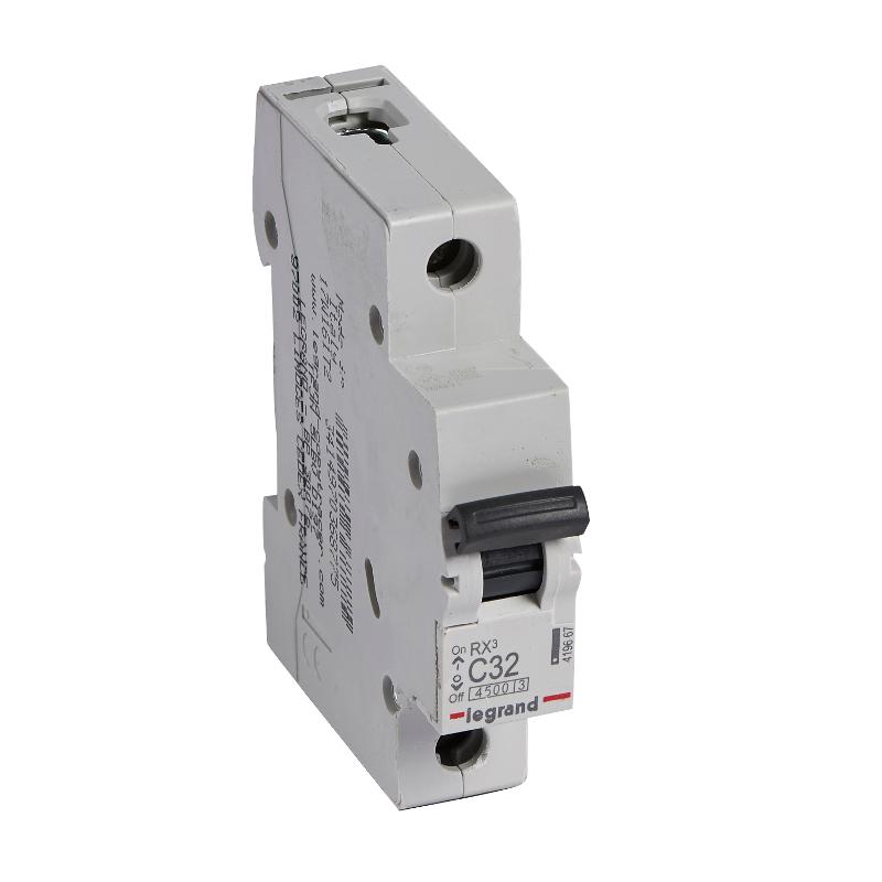 Выключатель автоматический  однополюсный RX3 4500 32А C 4,5кА | 419667 | Legrand — Legrand