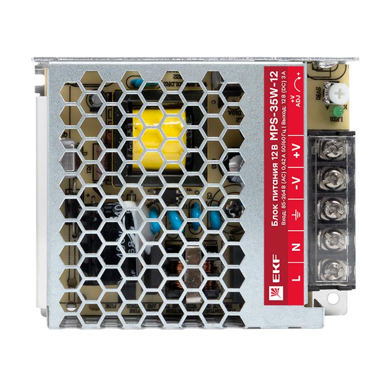 Блок питания 12В MPS-35W-12 Proxima | mps-35w-12 | EKF — миниатюра 3