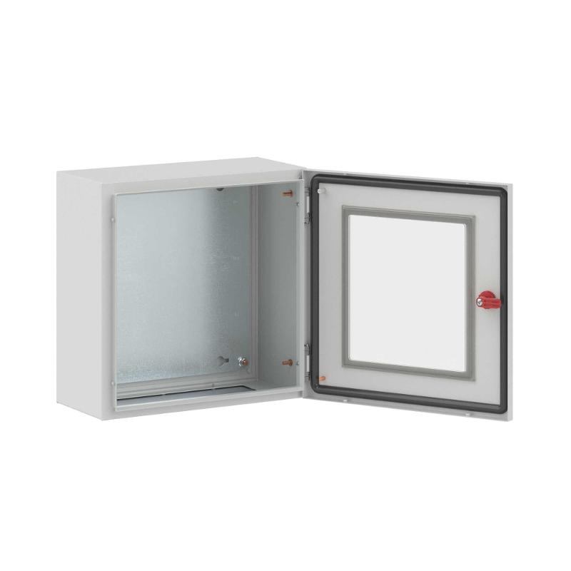 Корпус сварной навесной ST с прозрачной дверью и М/П ВхШхГ  400 x 400 x 200 | R5STX0442 | DKC — миниатюра 2