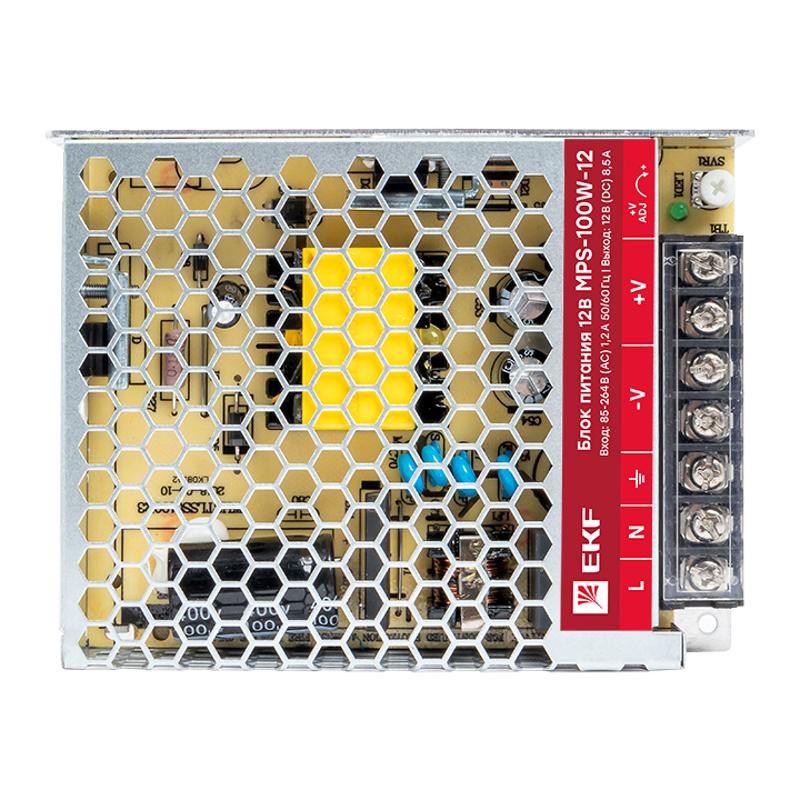 Блок питания 12В MPS-100W-12 Proxima | mps-100w-12 | EKF — миниатюра 3