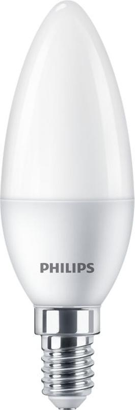 Лампа светодиодная ESSLEDCandle 6-60W E14 827 B35 FR | 929002273607 | PHILIPS — фото 1 | Sento