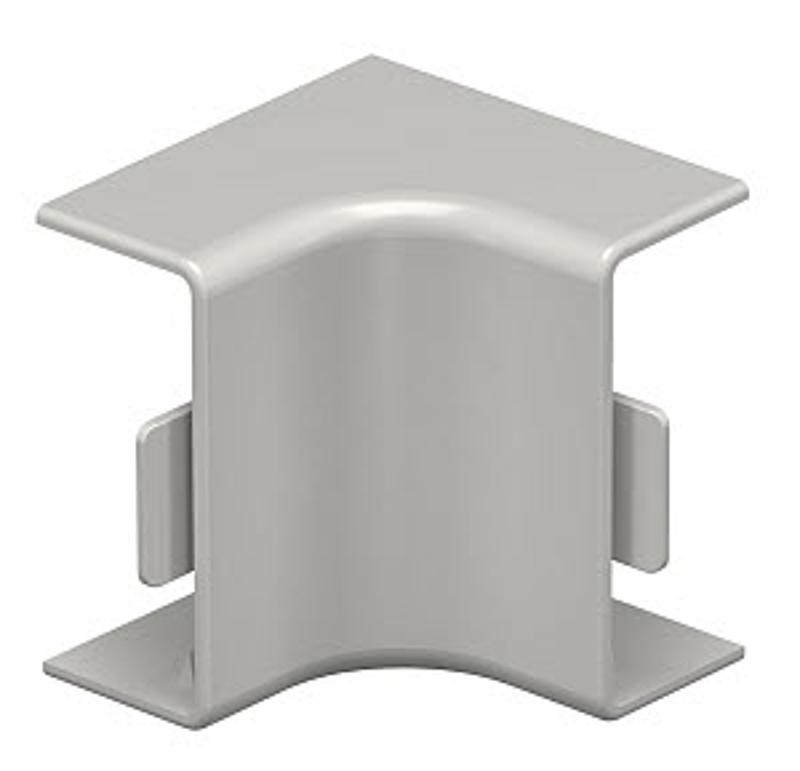 Крышка внутреннего угла кабельного канала WDK 15x40 мм (ПВХ,серый) (WDK HI15040GR) | 6158242 | OBO Bettermann — миниатюра 2
