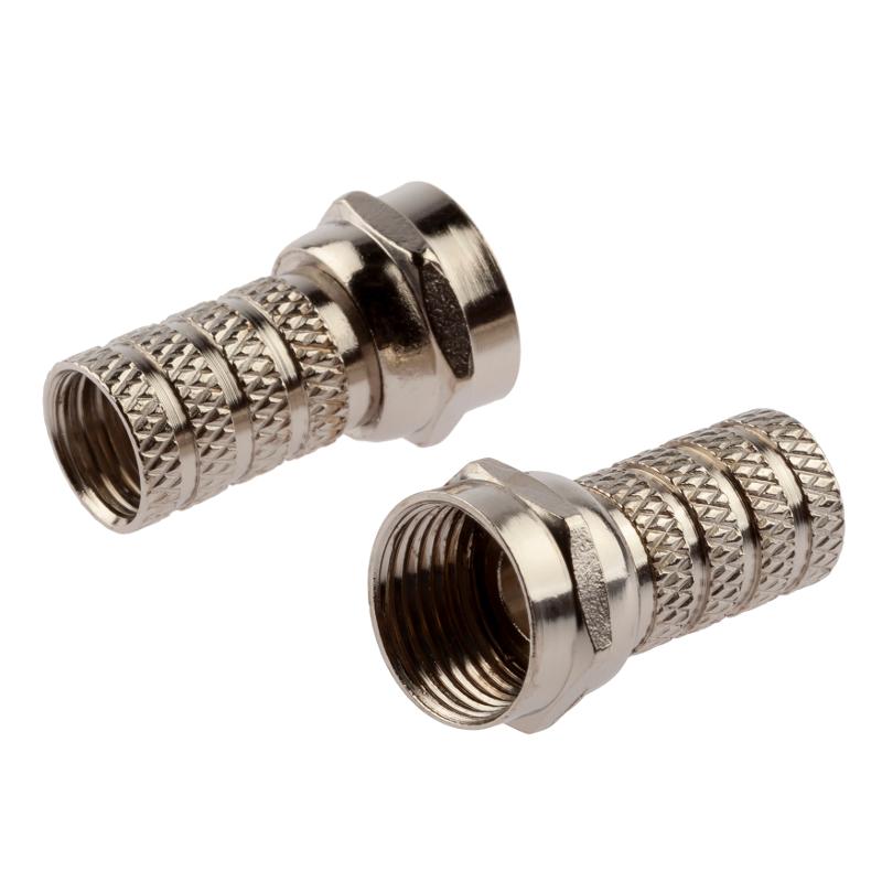 RS-F-6-2  F-разъем RG-6, simple (ПАКЕТ 2 ШТ.) (50/4000/96000) | Б0048286 | ЭРА — ЭРА (Энергия света)