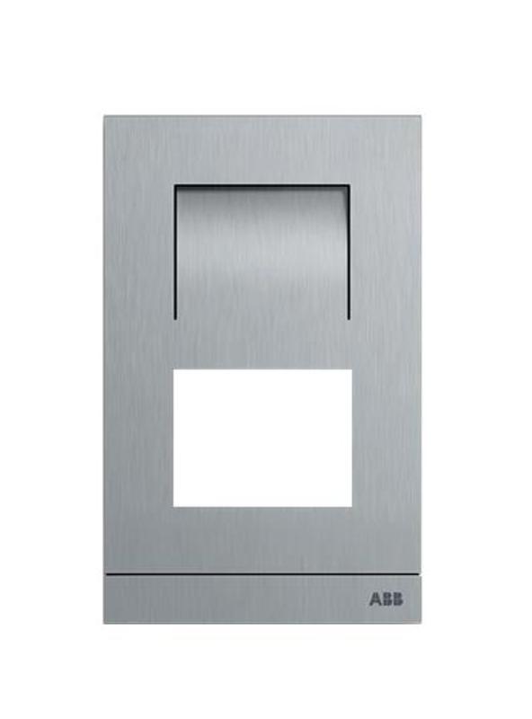 Станция вызова, аудио, 1\2, без клавишного модуля, сталь | M21013N3-S | ABB — ABB