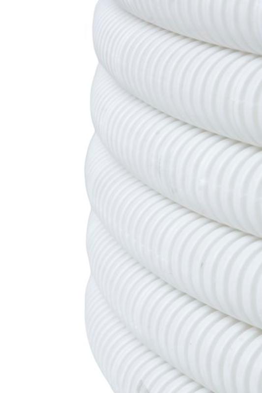Труба гофр.ПВХ Plast с зондом d20мм (100м) белая EKF | tg-z-20-100-white | EKF — миниатюра 3