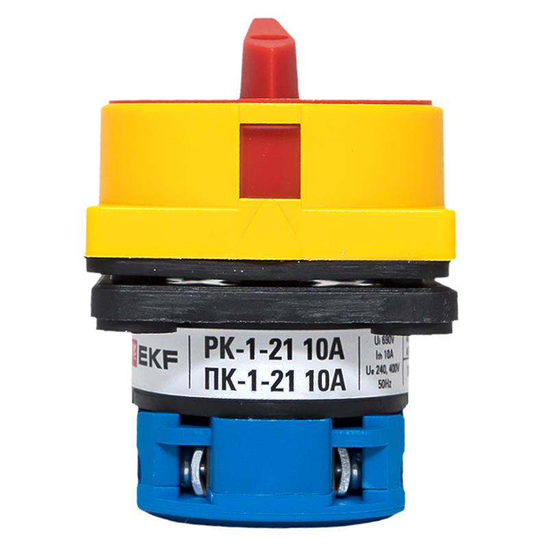 Переключатель кулачковый ПК-1-21 10А 1P "1-0-2" с блокировкой IP65  PROxima |pk-1-21-10-a65| EKF — миниатюра 7