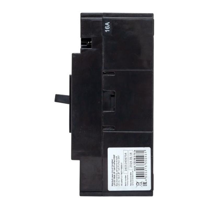 Выключатель автоматический LS125 18кА 3P 16А ProPact | mccb-125-18-3-16-ls | EKF — миниатюра 10