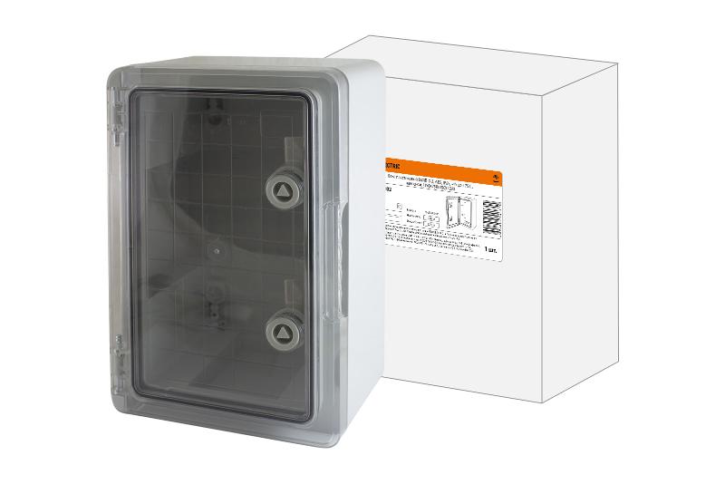 Бокс пластиковый ЩМП-0-2, прозрачная крышка ABS, IP65, -45 до +75 С, навесной, (350x250x150) | SQ0933-0202 | TDM — TDM ELECTRIC