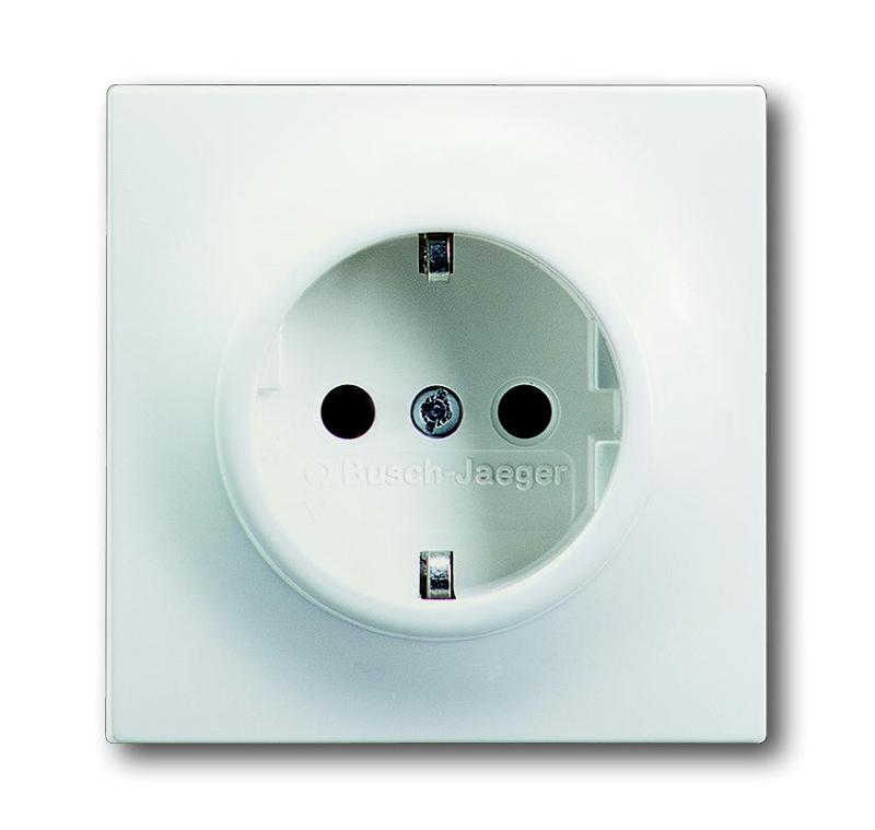 Розетка SCHUKO 16А 250В, серия impuls, цвет белый бархат | 2011-0-3891  | 2CKA002011A3891 | ABB — ABB