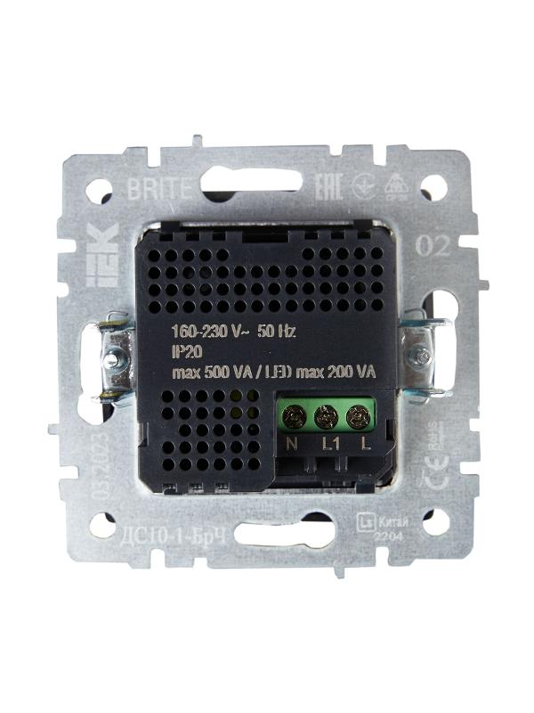 BRITE Датчик движения ДС10-1-БрЧ черный | BR-MS10-N-150-05-K02 | IEK — миниатюра 4