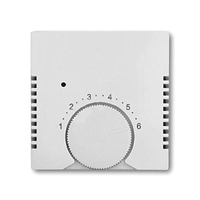 ABB Basic 55 Альп. белый Накладка для терморегулятора (мех. 1094 U, 1097 U) | 1710-0-3866  | 2CKA001710A3866 | ABB — ABB