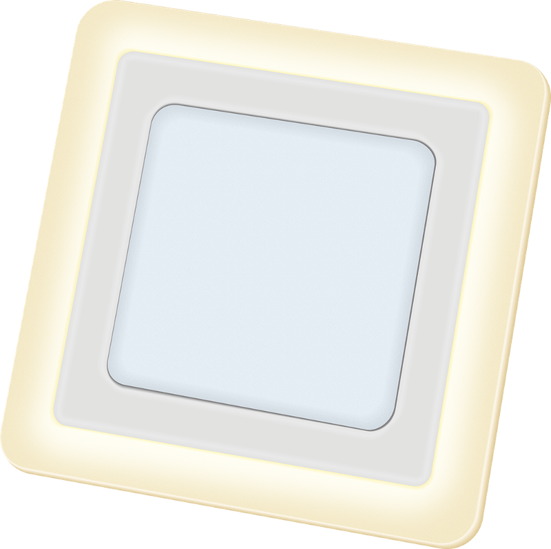 Светильник светодиодный ДВО NLP-SC2-12+3W-WWW-LED (192x192) 12Вт 3300-5300К IP20 опал | 71826 | Navigator — Navigator