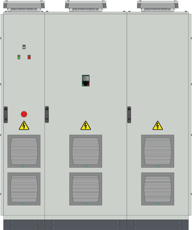 Шкаф управления SEC45ST7LAUT0400 / ПЧ STV900H CABINET 3Ф 400В 450 кВт | STV900C45N4H-C | SE — Systeme Electric