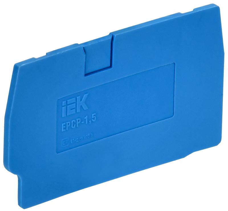 ARMAFIX Заглушка для колодки клеммной CP 1,5мм2 синяя | AF-CT20-00-K07-001-ZGL | IEK — IEK (ИЭК)