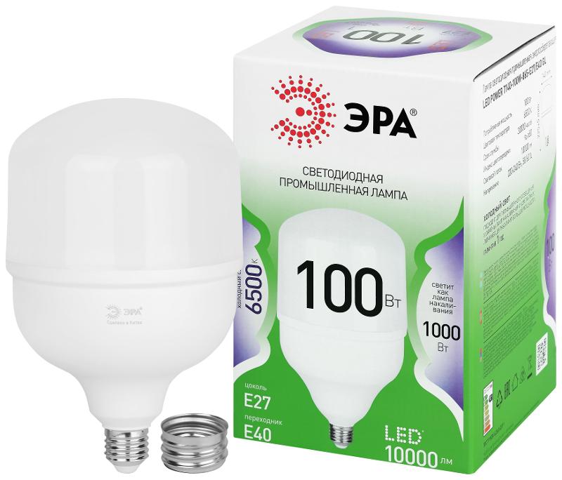 Лампа светодиодная  GREEN LINE LED POWER T140-100W-865-E27/E40 GL Е27/Е40 100 Вт колокол холодный свет | Б0067055 | ЭРА — ЭРА (Энергия света)