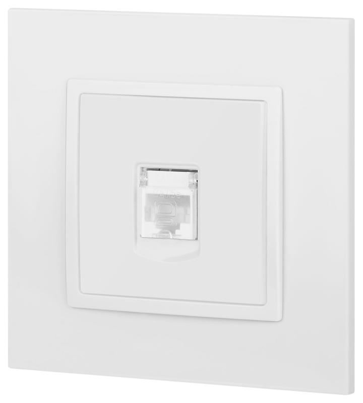 14-3107-01 Розетка RJ45, IP20, белый | Б0034302 | ЭРА — миниатюра 5