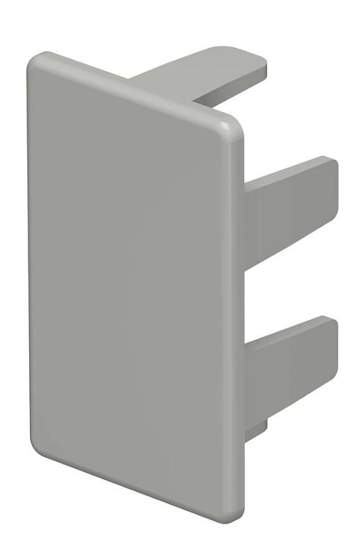 Торцевая заглушка кабельного канала WDK 25x40 мм (ПВХ,серый) (WDK HE25040GR) | 6158749 | OBO Bettermann — OBO Bettermann