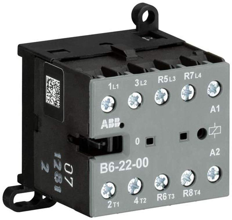 Миниконтактор B6-22-00-80 9A (400В AC3) катушка 230В AC | GJL1211501R8000 | ABB — ABB