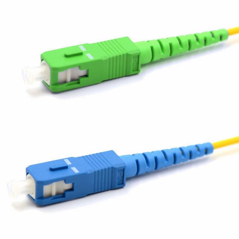 Патч-корд оптический переходной (SM), 9/125 (OS2), SC/APC-SC/UPC, (Simplex), LSZH, 2м | 50-2051 | REXANT — REXANT