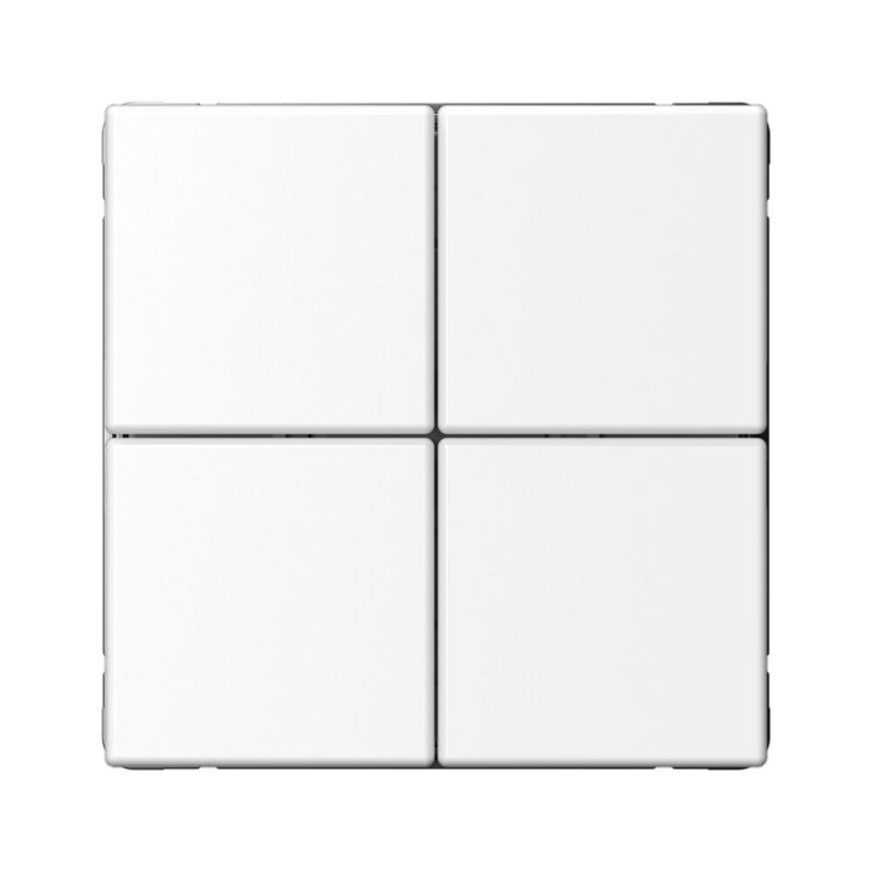 ArtGallery Белый Выключатель сценарный 4-клавишный, сх. 1 | GAL000174 | SE — Systeme Electric