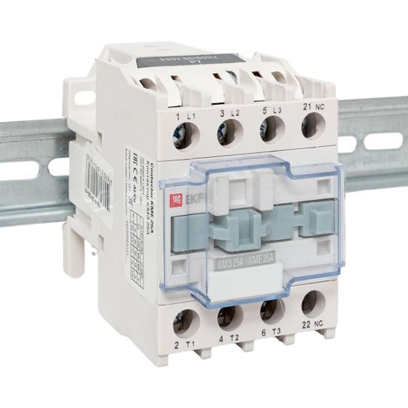 Контактор малогабаритный КМЭ 25А 220В 1NC EKF PROxima | ctr-s-25-220-nc | EKF — миниатюра 16